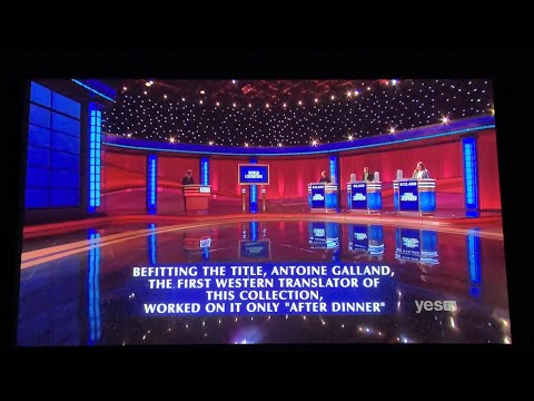 Final Jeopardy, “world literature” - Mattea Roach DAY 10 (4/18/22)
