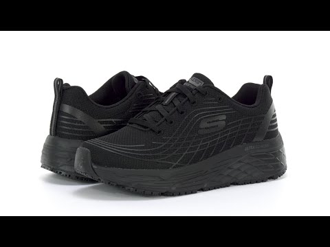 (取寄) スケッチャーズ スニーカー ワーク レディース エリート SR SKECHERS Work women SKECHERS Work Elite SR Black Women's SKECHERS Work Max Cushioning Elite SR | Zappos.com