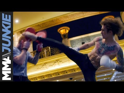 UFC 222's Sean O'Malley open workout