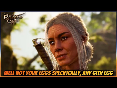 Lady Esther asks for a gith egg, let Lae'zel do the talking | Give the egg or kill - Baldur's Gate 3