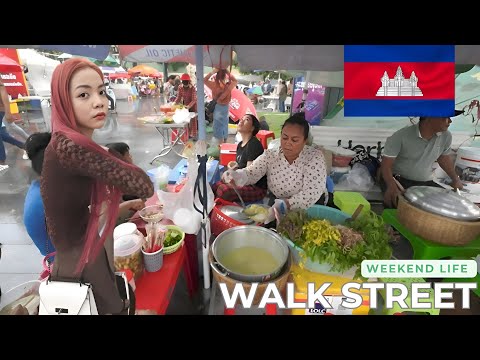 Inside Cambodia: Best Street Food Scene & Relaxing Walking Tour in Phnom Penh | Real Khmer Lifestyle