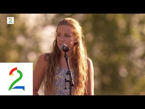 Unik 4 (MGP-junior vinnerne) med låta "Så sur da" i Allsang på grensen