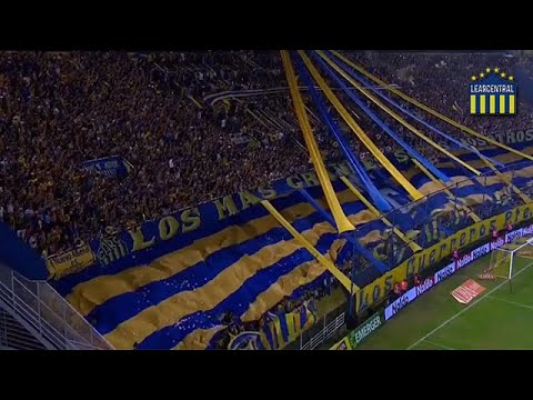 "RECIBIMIENTO ROSARIO CENTRAL VS INSTITUTO - TORNEO 2023." Barra: Los Guerreros • Club: Rosario Central