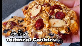 Air Fryer Oatmeal Cookies | How to make Oatmeal Cookies