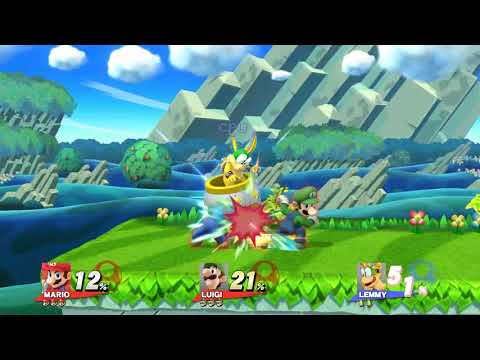 Mario & Luigi VS Lemmy Koopa