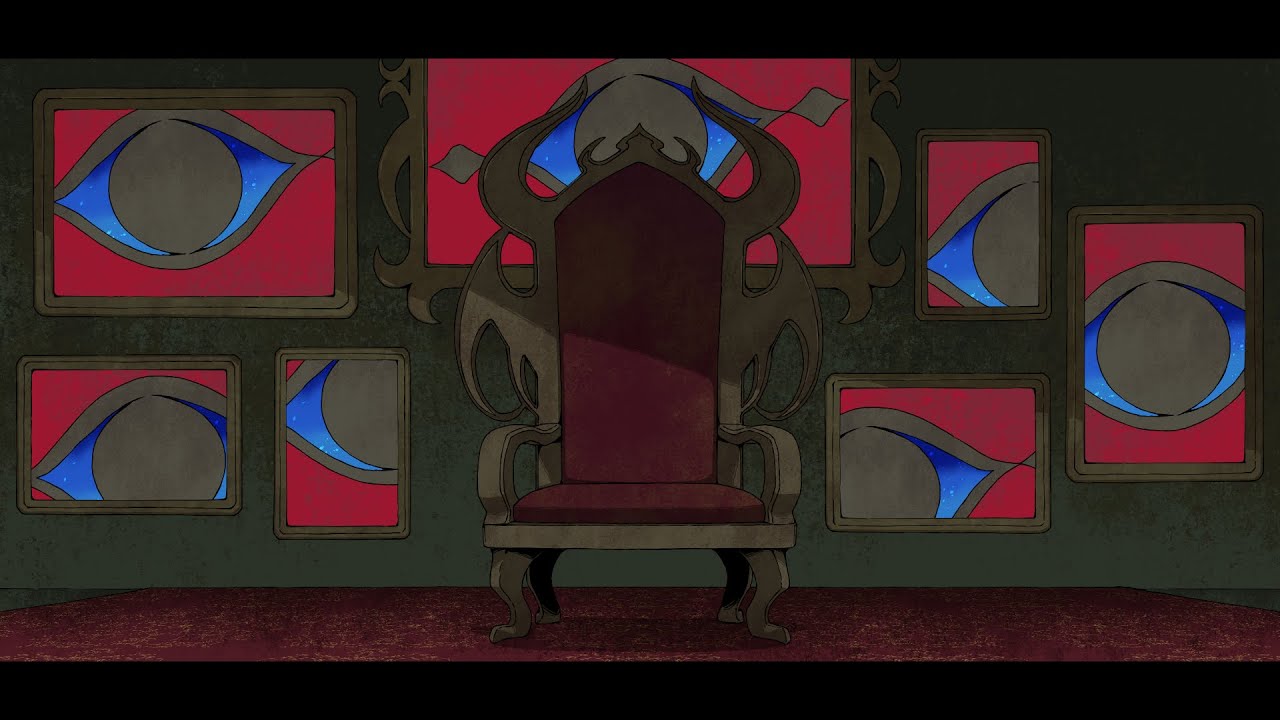 【手描き】悪と睨めっこ【創作】