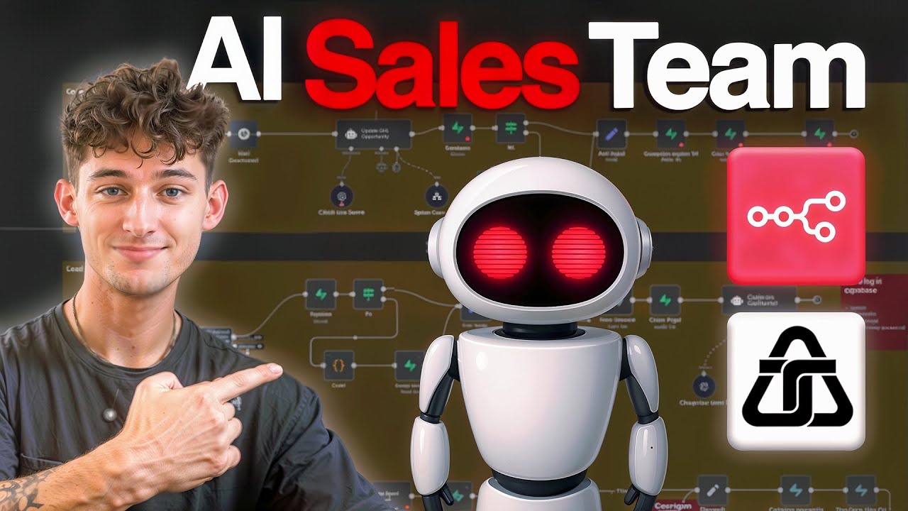 I Created a Team of AI Agents That Calls Your Leads in n8n (no humans needed!)