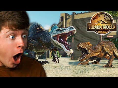 RAPTOR ONLY BATTLE ROYALE! - Jurassic World Evolution 2