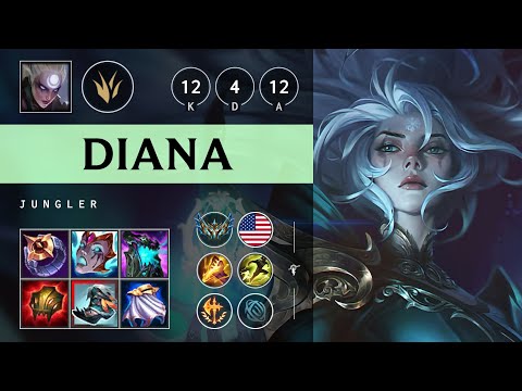 Diana Jungle vs Lillia: Godlike - NA Challenger Patch 25.S1.1