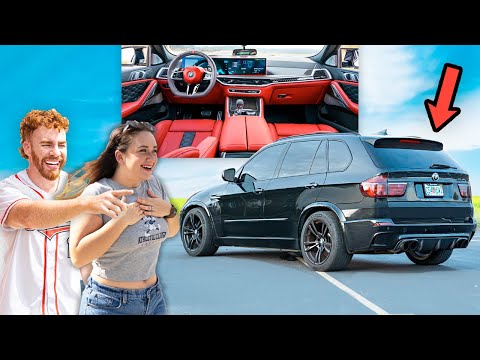 I Turned My Wife's OLD BMW Interior into a 2026 SUPERCAR Interior and She LOVED it!!