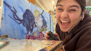 I think I'm burnt out from art school 😂