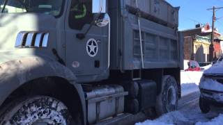 Jersey City plows squeeze down tight streets