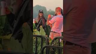 justin  and hailey with friends at Martin garrix concert #justinbeiber