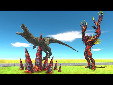 Escape from LAVA SCOURGE - Animal Revolt Battle Simulator