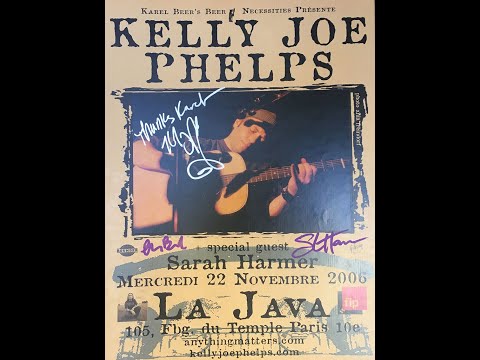 kelly joe phelps paris 2006 cardboard box of batteries