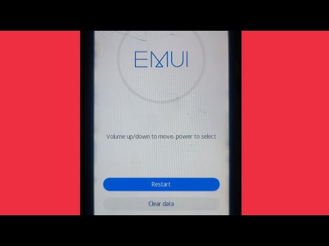 How To Remove EMUI Recovery Android 10 in Honor 9x 6x 20i 8c 9i 9n