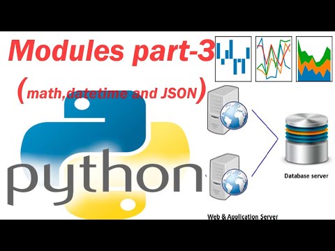 16 Modules Part 3 Datetime Math And Json Python Programming