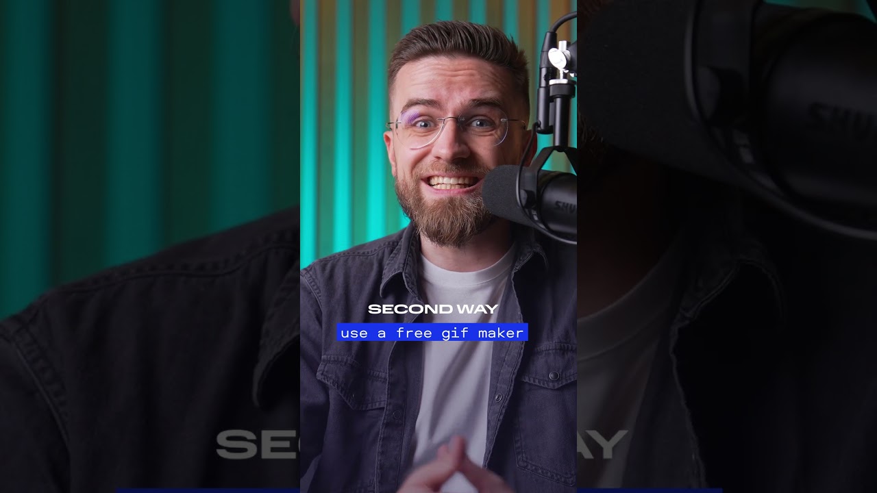 Make a GIF in 3 Easy Ways!