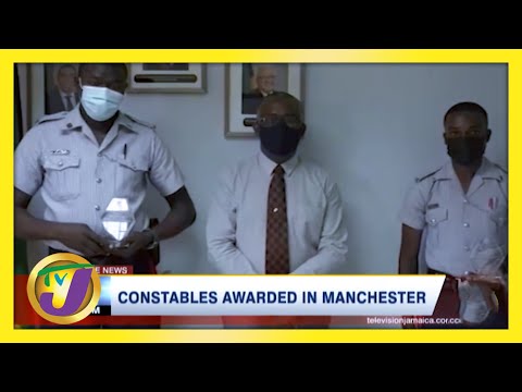 Constables Awarded Medal for Delivering Baby TVJ News March 5 2021