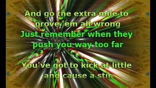 Little Texas - Kick a Little (Lyrics)