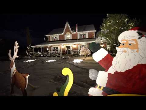 Official Video: The Christmas Lights of Old Scugog Rd., Bowmanville (Clarington)