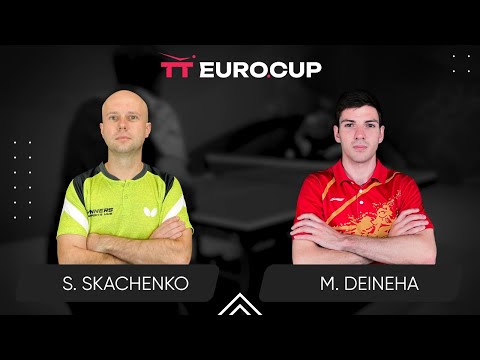 12:50 Serhii Skachenko - Maksym Deineha 27.10.2024TT Euro.Cup Ukraine Master. TABLE 4