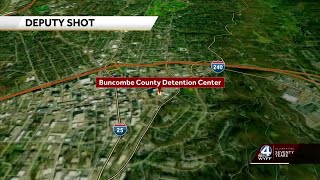 Deputy shot outside of Western North Carolina detention facility