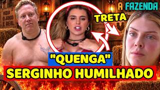 🚜🔥A Fazenda 18: Serginho TEM VÍDEO HUMILHANTE EXPOSTO; Mônica AFRONTA Ana Bruna, VAZA APONTAMENTO
