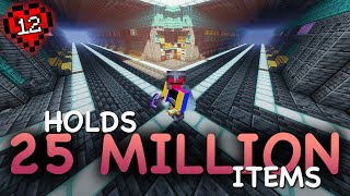 Download lagu This Room Holds 25 MILLION ITEMS In Hardcore Minecraft! mp3