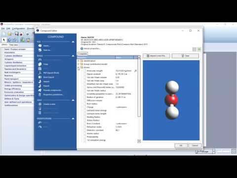 2. Getting Started with ProSimPlus: Thermodynamics and compounds - Process Simulation