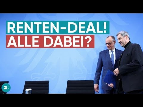 Rentenstreit: Stimmt die junge Gruppe in der Union wirklich zu? Merz ist sich sicher