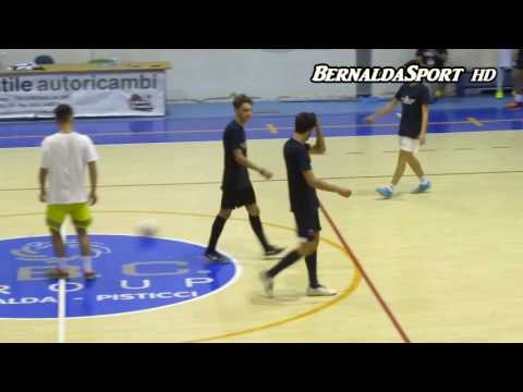 Bernalda Futsal U21 - Pol Cs Pisticci  Amichevole 30 Settembre 2016 HD