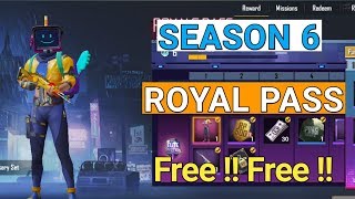 How To Get Free Elite Royal Pass Season 6 on Pubg Mobile | Season 6 Royal Pass Giveaway