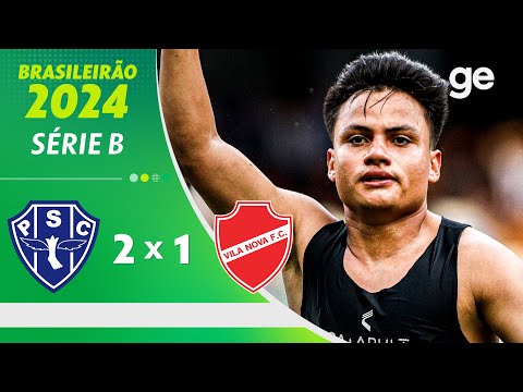 Gols e lances de Paysandu x Vila Nova-GO