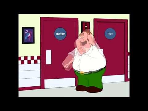 Funny men cartoons - Family Guy - The Bird is the Word