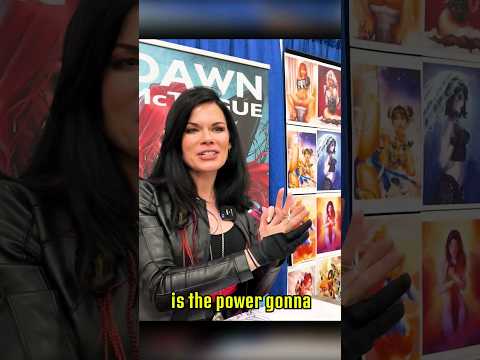 She Used Photoshop Tricks in Real Life? ? Dawn McTeigue Talks Comic Cover Art #shorts