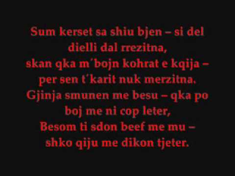 Prince Double H - Kur Flet Baba (Lyric / SongText) NEW NEW 2010 / RiP 2009
