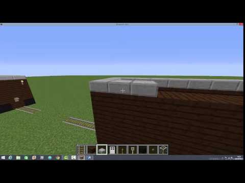 MINECRAFT-COME COSTRUIRE UN VAGONE PER IL TRENO
