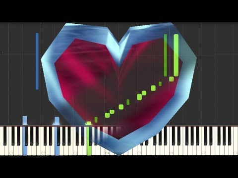 The Legend of Zelda: Ocarina of Time - Get Heart Container - Piano (Synthesia) Video