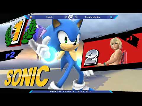 The Smash Lab 137 WR2 - Toastandbutter (Sonic) vs Isaiah (Shulk/Ryu)