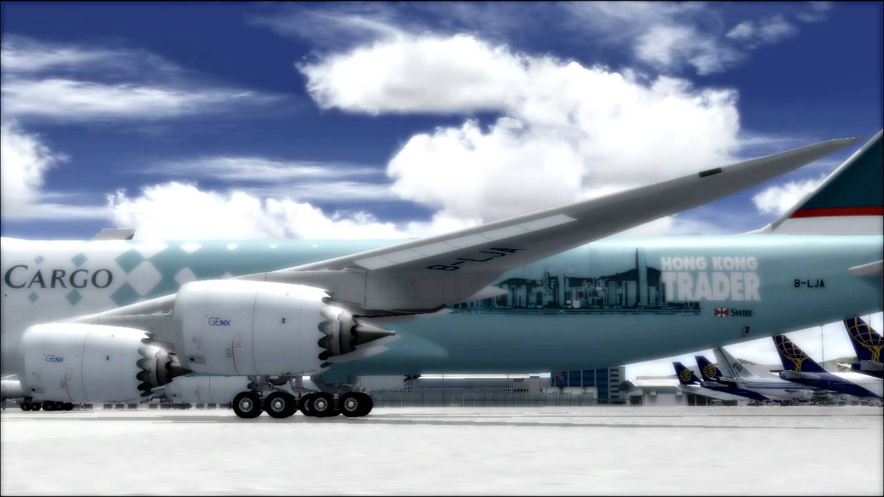 FS2004 ｜The Hong Kong Trader -Home｜747-8F