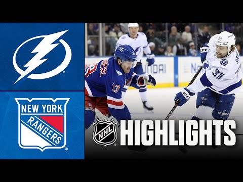 Lightning vs. Rangers | NHL Highlights | November 29, 2025