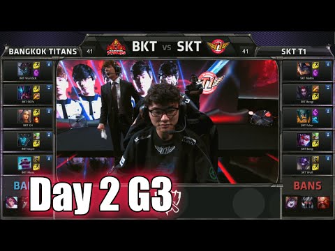 Bangkok Titans vs SK Telecom T1 | Day 2 Game 3 Group C S5 World Championship 2015 | BKT vs SKT D2G3