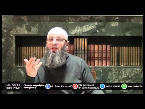 Smijemo li koristiti isralijate - dr. Safet Kuduzović