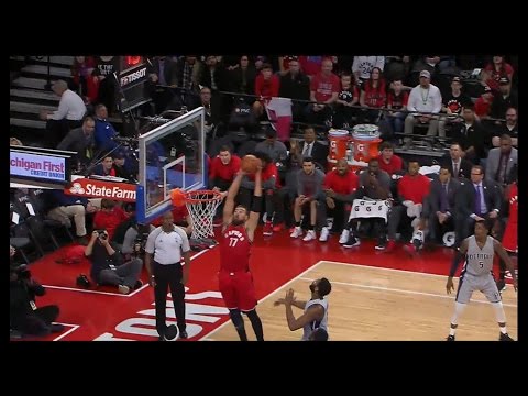 Raptors Highlights: Joseph to Valanciunas Alley-Oop - March 17, 2017