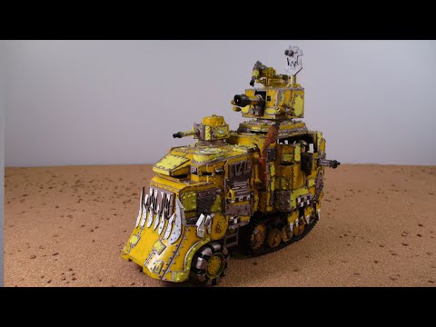 Battlewagon / Custom Mega Construx Vehicle (Warhammer 40k - Ork Battlewagon)