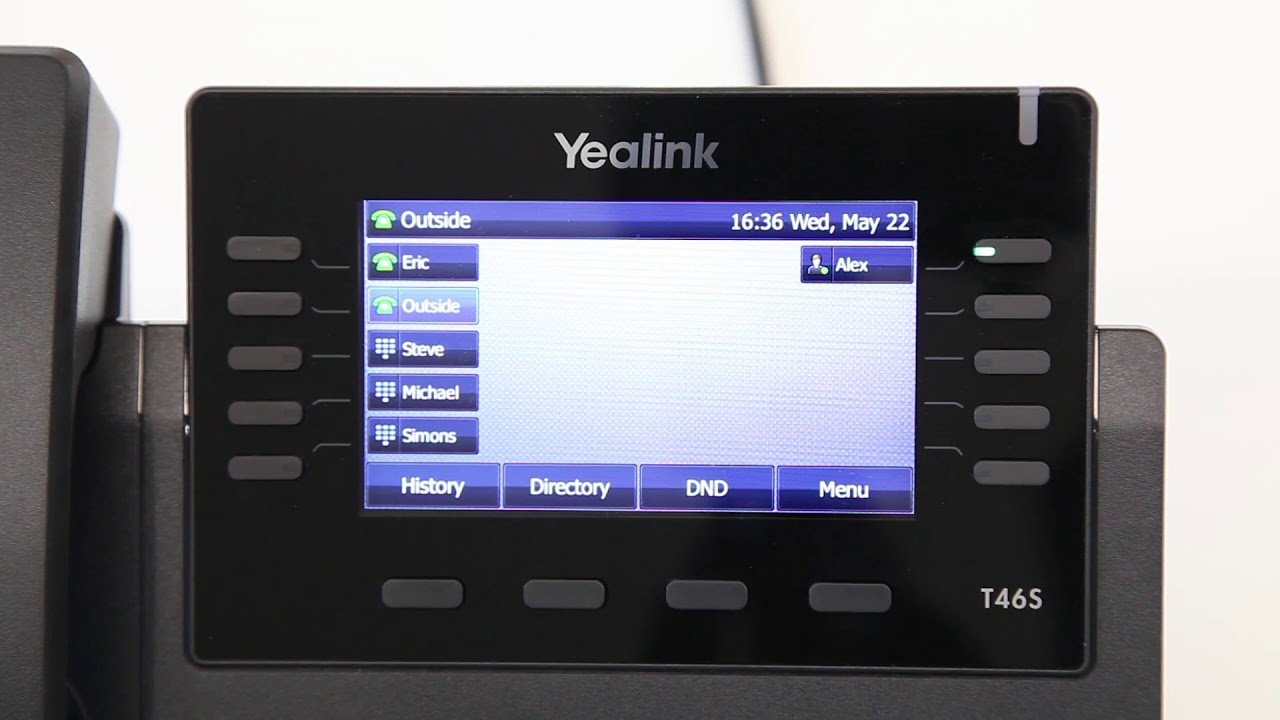 T46s: Busy Lamp Field