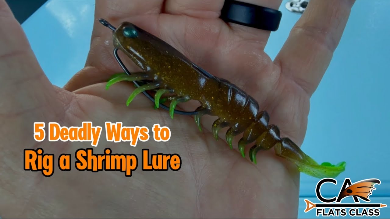 5 Deadly Ways to Rig a Shrimp Lure | Flats Class YouTube