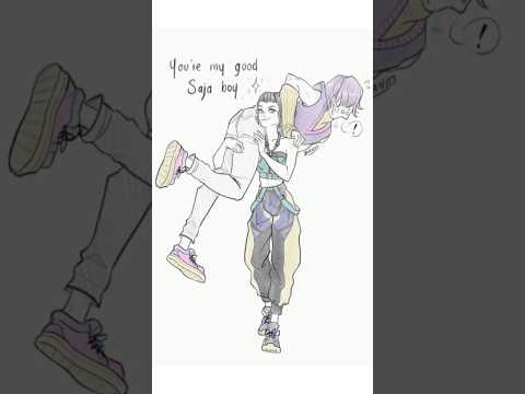 zoey x mystery 💞😧#anime #kpopdemonhunters #zoey #mystery