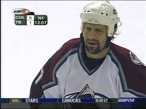 NHL 2004 01-19-04 Avalanche at Lightining